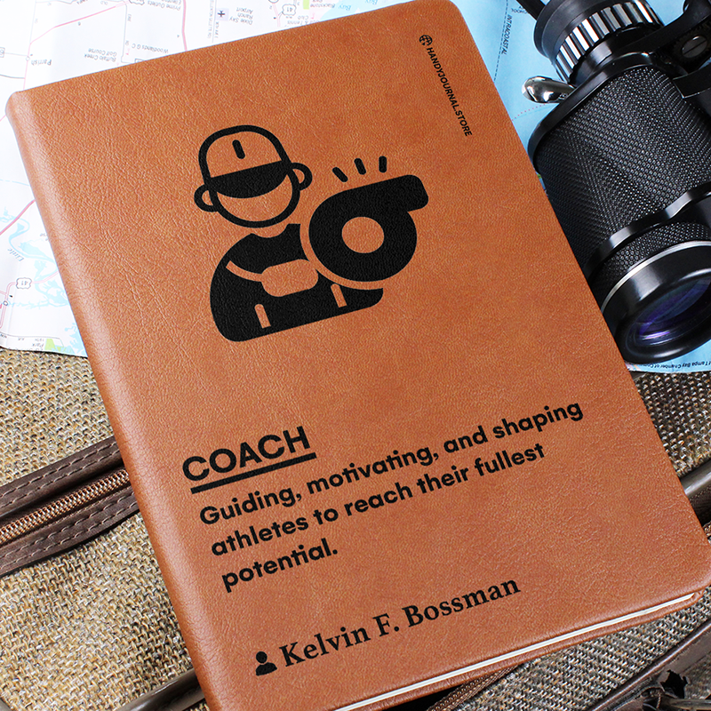 Pic 6 copy Customized Premium Leather Journal for Coaches - Image 7