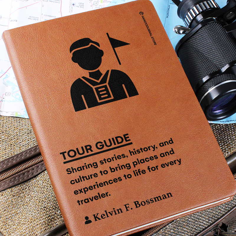 Pic 6 copy Customized Premium Leather Journal for Tour Guides - Image 7
