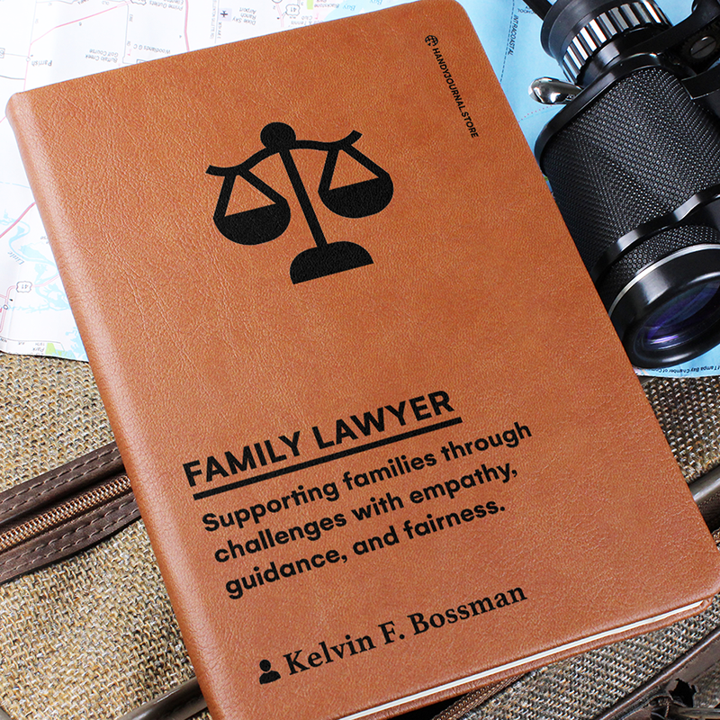 Pic 6 copy Customized Premium Leather Journal for Family Lawyers - Image 7