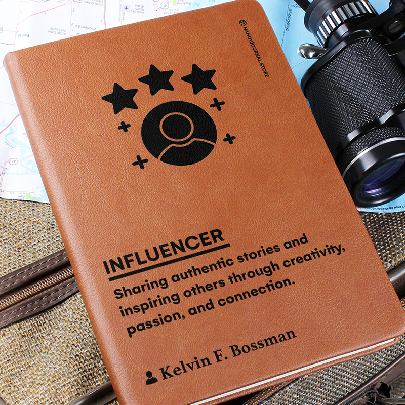 Pic 6 copy Customized Premium Leather Journal for Influencers - Image 7