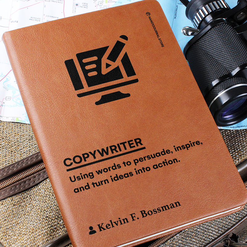 Pic 6 copy Customized Premium Leather Journal for Copywriters - Image 7