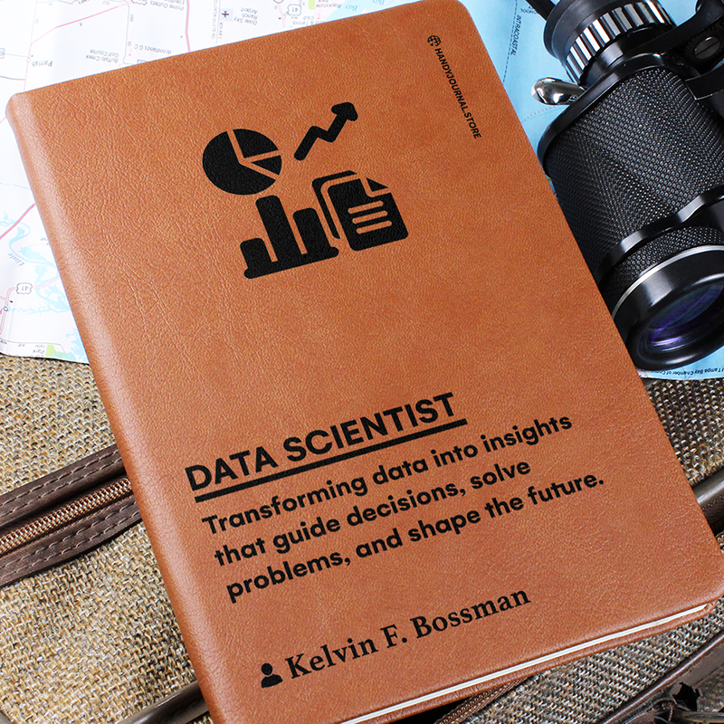 Pic 6 copy Customized Premium Leather Journal for Data Scientists - Image 7