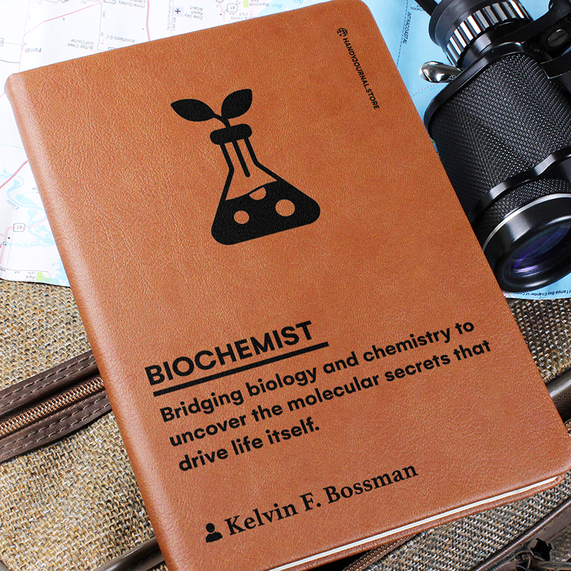 Pic 6 copy Customized Premium Leather Journal for Biochemists - Image 7