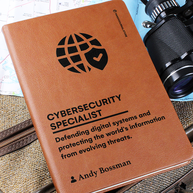 Pic 6 copy Customized Premium Leather Journal for Cybersecurity Specialists - Image 7
