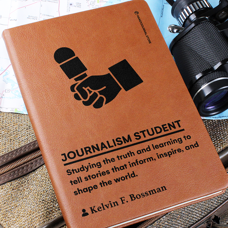 Pic 6 copy Customized Premium Leather Journal for Journalism Students - Image 7