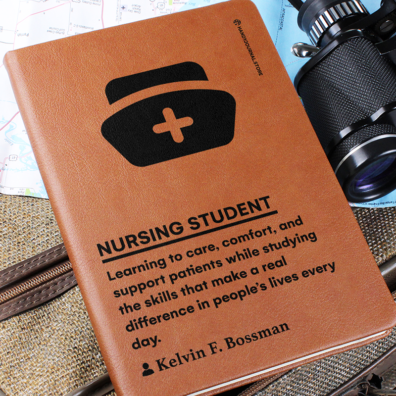 Pic 6 copy Customized Premium Leather Journal for Nursing Students - Image 7