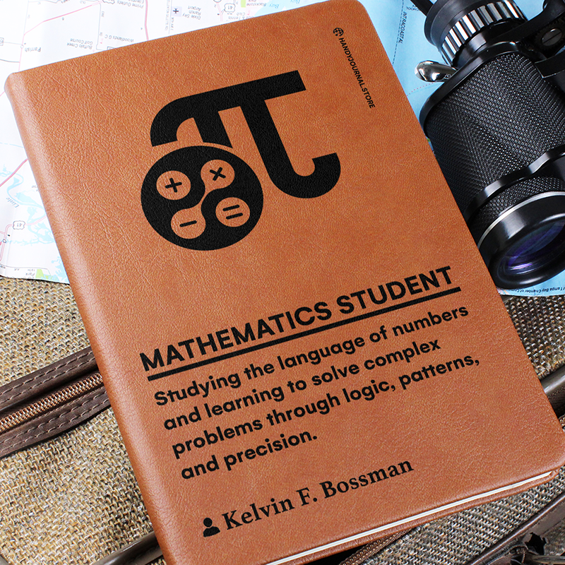Pic 6 copy Customized Premium Leather Journal for Mathematics Students - Image 7