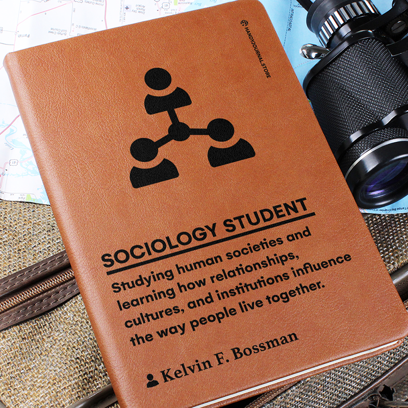 Pic 6 copy Customized Premium Leather Journal for Sociology Students - Image 7