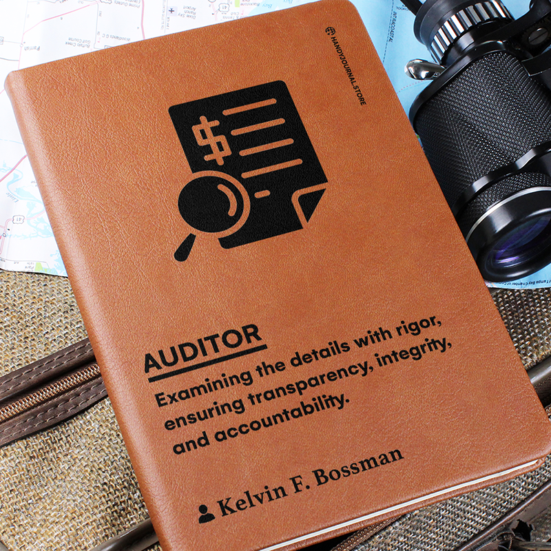 Pic 6 copy Customized Premium Leather Journal for Auditors - Image 7