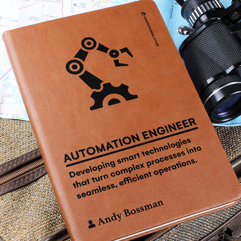 Pic 6 copy Customized Premium Leather Journal for Automation Engineers - Image 7
