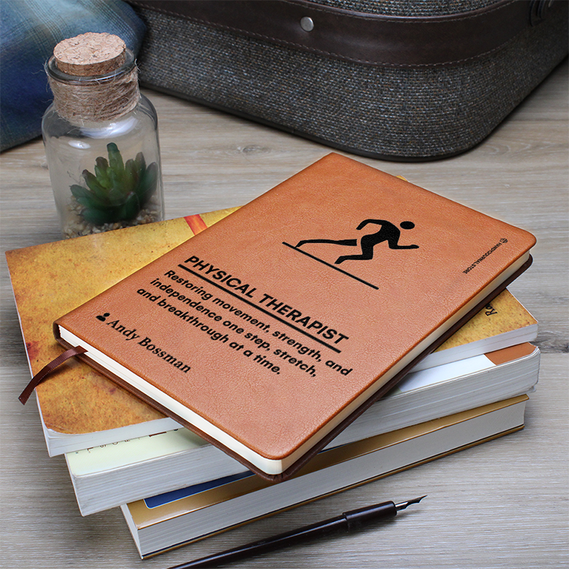 Pic 7 copy Customized Premium Leather Journal for Physical Therapists - Image 8