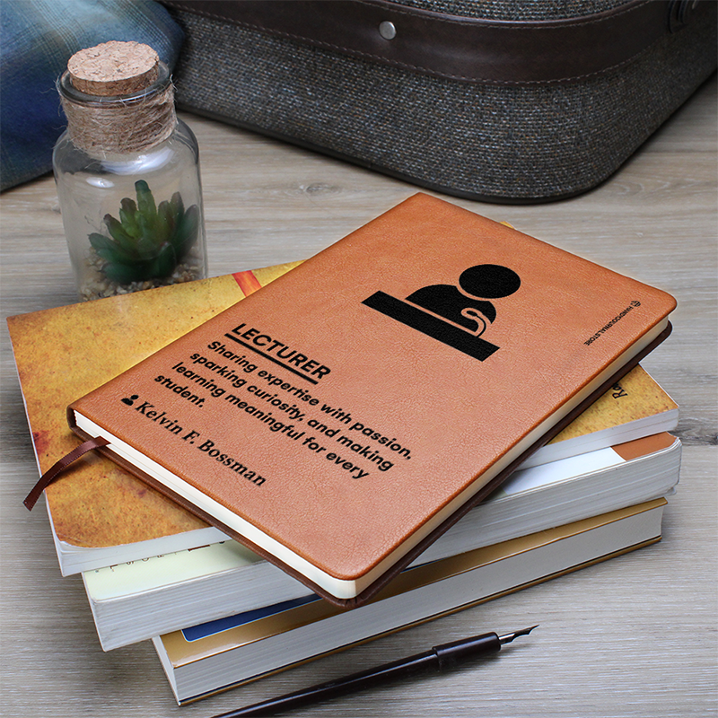 Pic 7 copy Customized Premium Leather Journal for Lecturers - Image 8